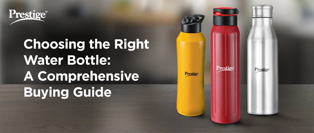 Choosing the Right Water Bottle: Buying Guide